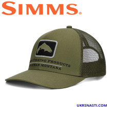 Кепка Simms Double Haul Icon Trucker Loden